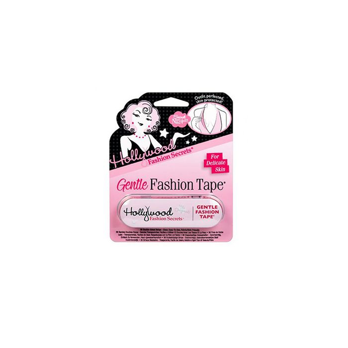 Hollywood gentle fashion tape pack with text in 3D illustration