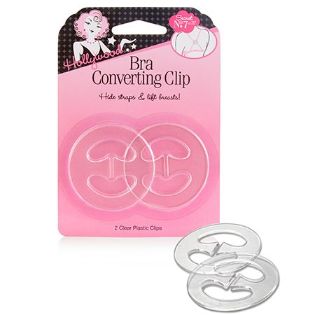 Sassy + Chic - Bra Converting Clips - 2 Pack - Converts Bra To